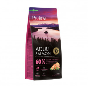 PROFINE DOG SALMON sausā barība suņiem Lasis 12kg